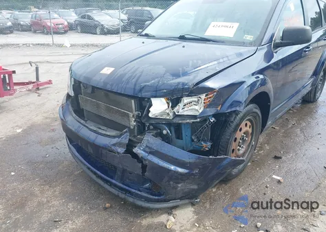 2017 Dodge Journey Se из США, поврежденный, VIN 3C4PDCABXHT562345